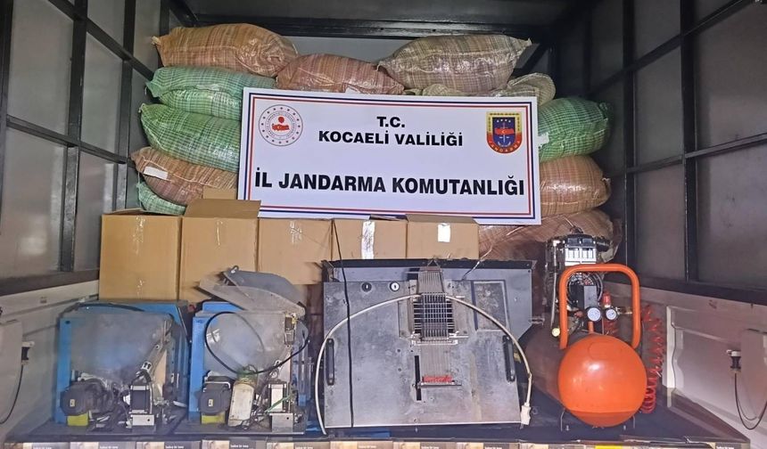 Jandarma’dan 1 milyon 550 TL değerinde kaçakçılık operasyonu