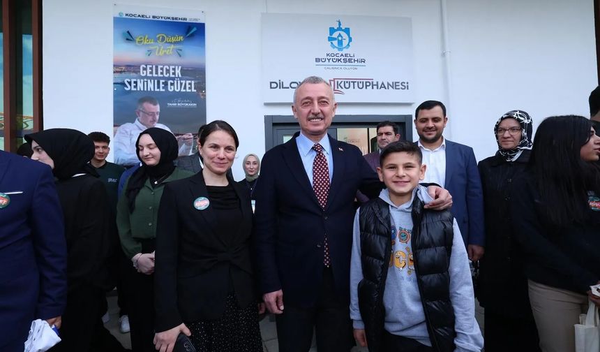 Büyükakın: Kocaeli’nin en kıymetli  yerlerini gençlere tahsis ettik