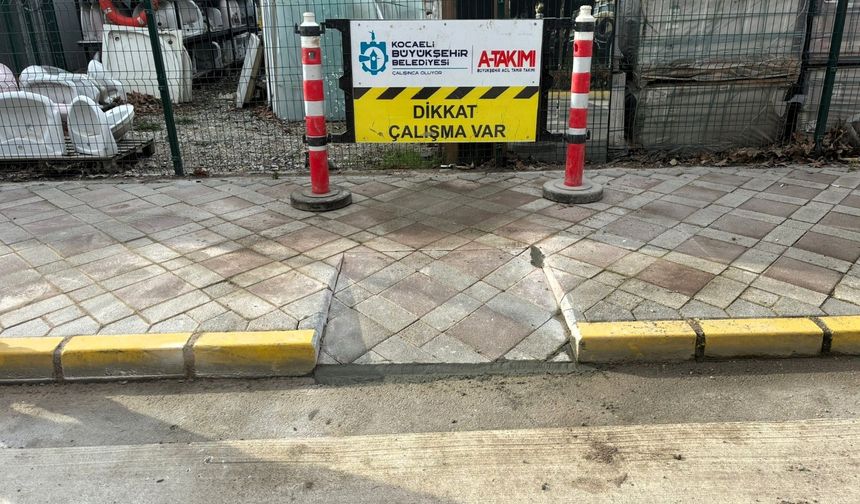 Engelli rampaları ile özel bireyler daha rahat