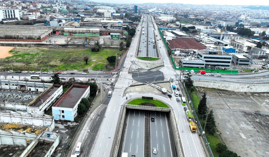 Gebze Feniş Kavşağı’nda trafik rahat ve akıcı