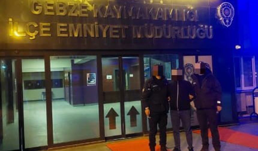Konut dokunulmazlığının ihlali ve uyuşturucu madde suçlarından aranan şahıs Gebze’de yakalandı