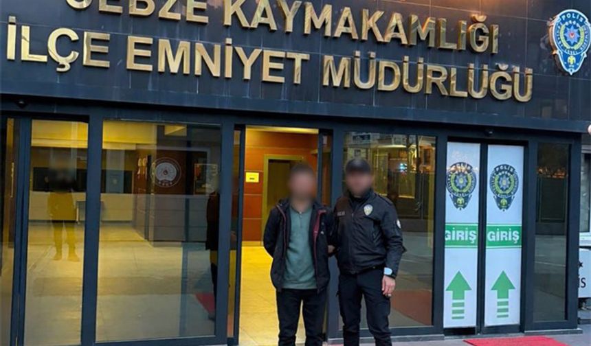Kasten yaralama suçundan aranan şahıs Gebze’de yakalandı