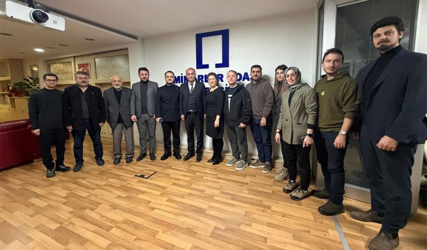 Saadet Partisi’nden, Mimarlar Odası’na ziyaret