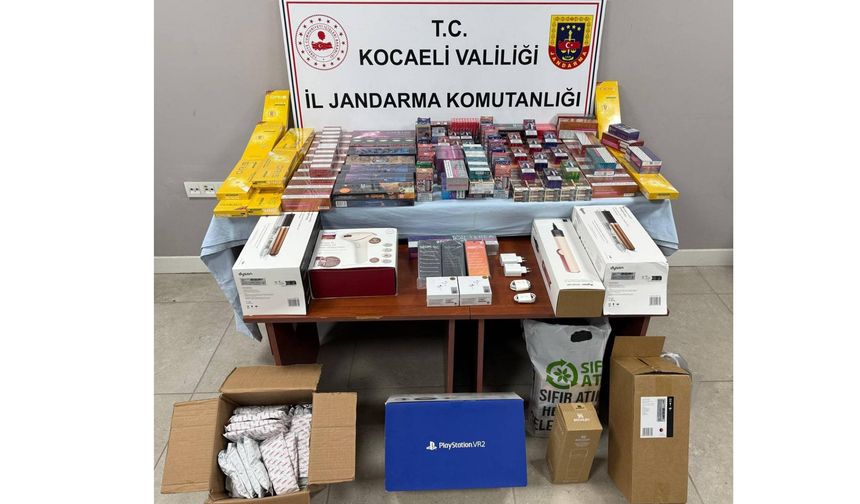 Jandarma’dan 2 milyon 700 bin TL değerinde kaçakçılık operasyonu