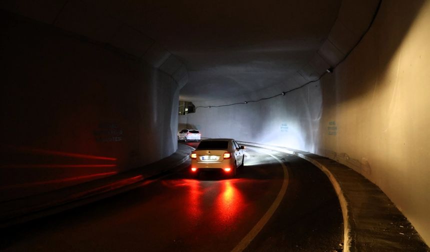 Şehir Hastanesi alt geçidi artık risk oluşturmuyor