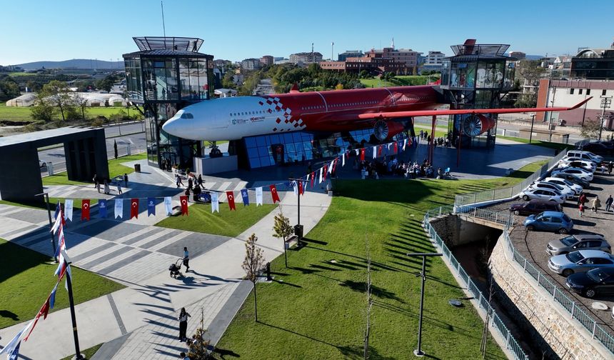 UçakPark 3 ayda 100 bin ziyaretçiyi ağırladı