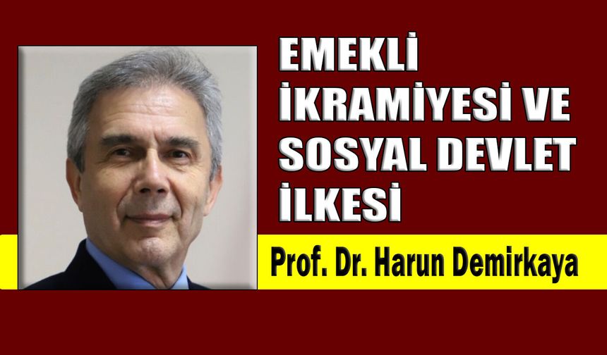 Emekli ikramiyesi ve sosyal devlet ilkesi