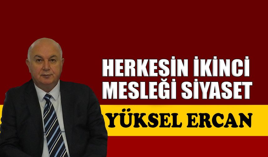 Herkesin ikinci mesleği siyaset