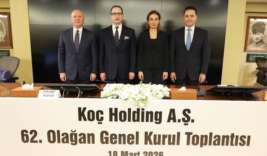 Koç Holding'in 62. Olağan Genel Kurul Toplantısı gerçekleştirildi