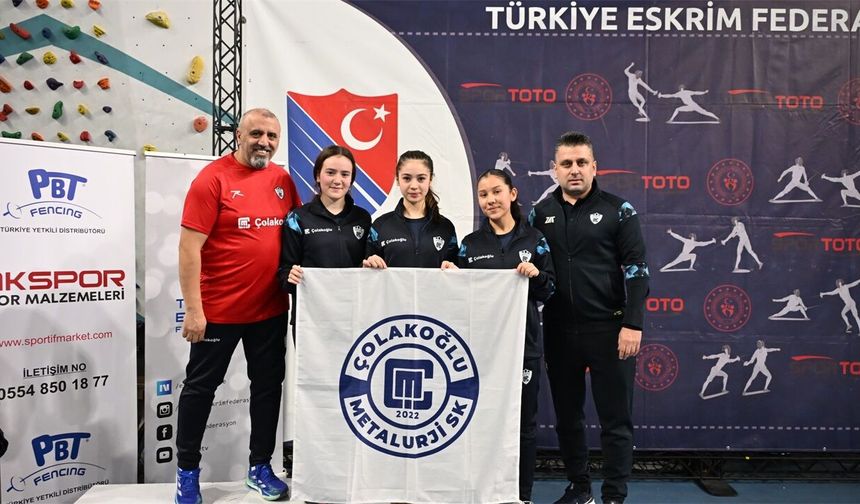 Çolakoğlu Metalurji’nin yıldız eskrimcileri Türkiye’yi, İspanya’da temsil edecek