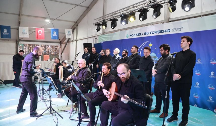 Gebze Belediyesi, Türk Tasavvuf Müziği Konseri düzenledi