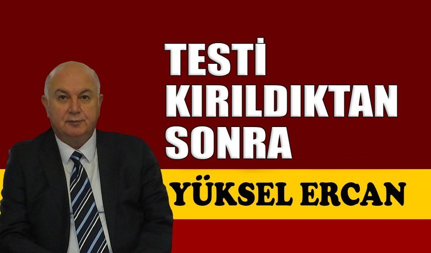 Testi kırıldıktan sonra