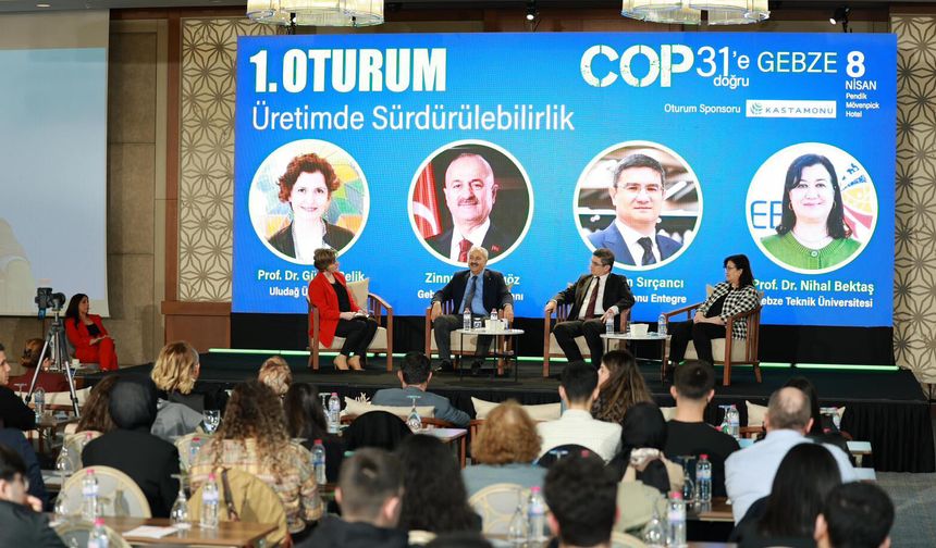 COP31’e doğru Gebze’de kritik konferans
