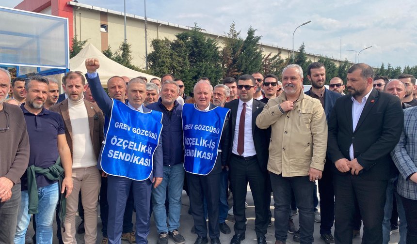 İYİ Parti Kocaeli’den Bekaert işçilerine destek