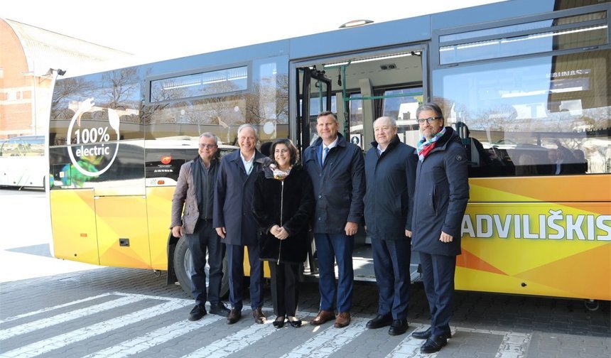 TEMSA’dan Litvanya’ya 15 elektrikli araç teslimatı