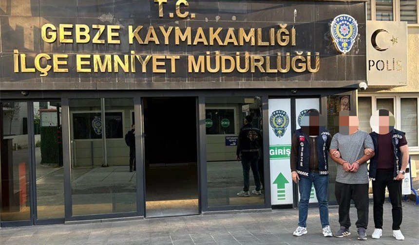 24 yıl hapis cezası bulunan şahıs Gebze’de yakalandı