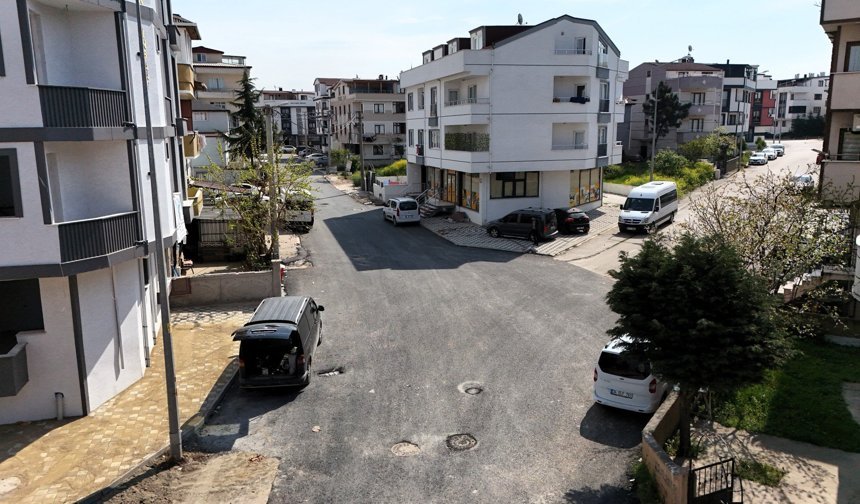 Altyapı sonrası Sırasöğütler’de yollar yenileniyor