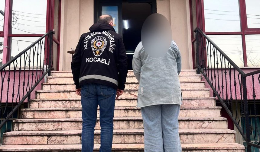 Bilişim sistemleri hırsızlığından 4 yıl hapis cezası olan şahıs Darıca’da yakalandı