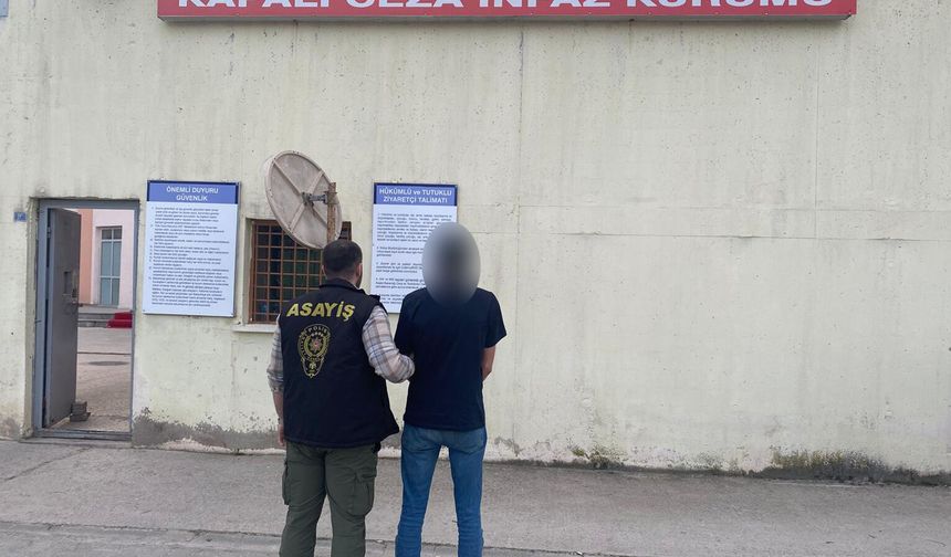 Darıca’da mala zarar verme suçundan aranan şahıs yakalandı