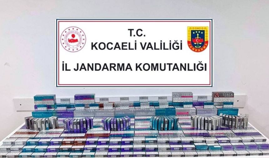 Jandarma’dan Gebze ve Dilovası’nda kaçakçılık operasyonu