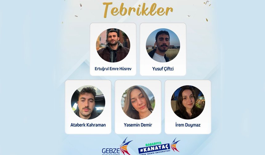 GTÜ öğrencileri ulusal yarışmada ödüle layık görüldü