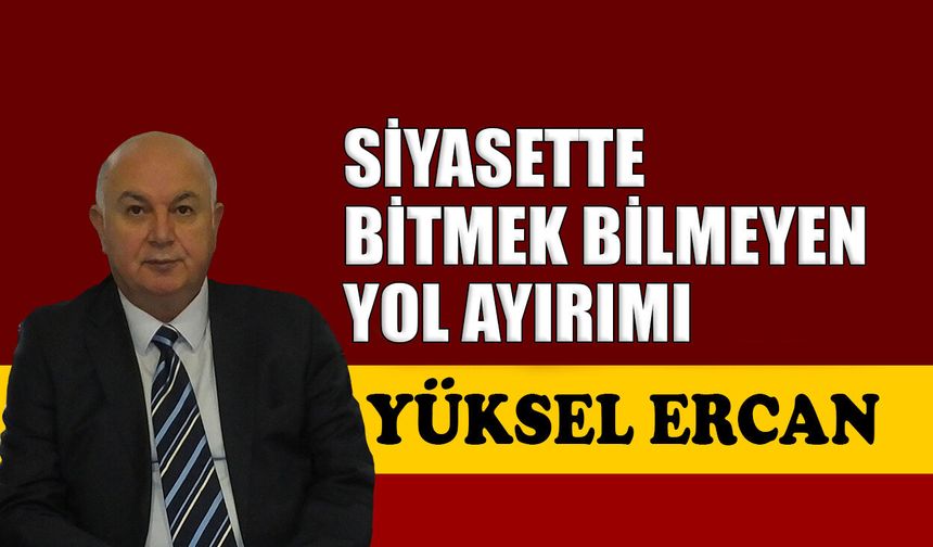 Siyasette bitmek bilmeyen yol ayırımı