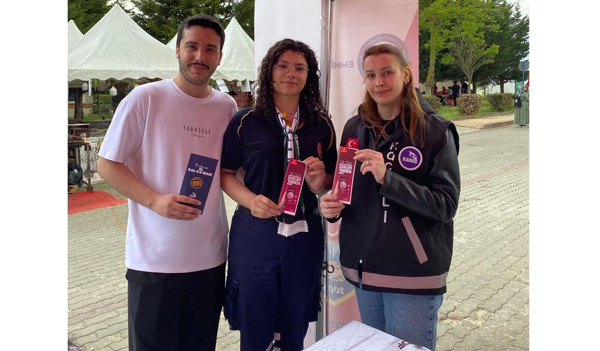 Kadına karşı şiddetle mücadele konularında 21.500 kişiye broşür dağıttılar