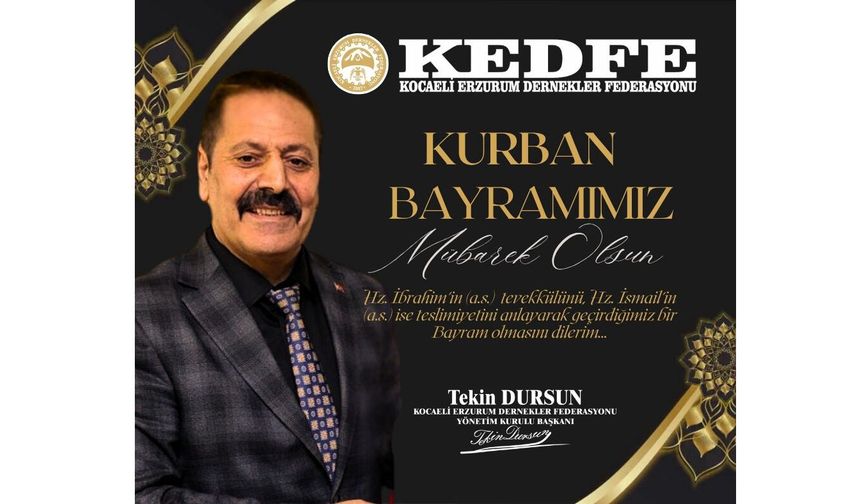 KEDFE BAYRAM KUTLAMASI