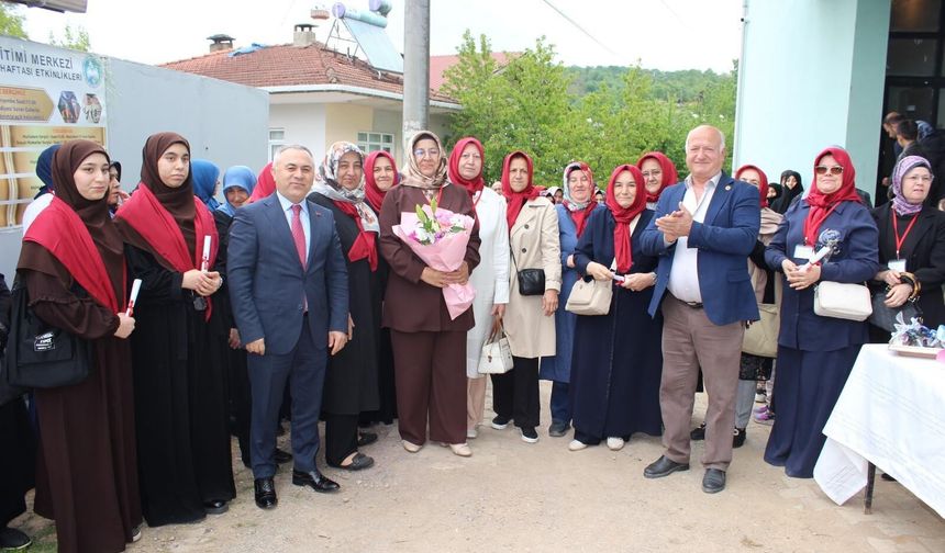 Gebze’de Hayat Boyu Öğrenme coşkusu: Köylerin el emeği görücüye çıktı