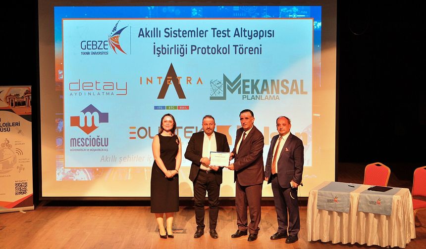 GTÜ’de akıllı şehirlerin geleceğine yön verecek test altyapısı tanıtıldı