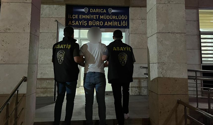 Darıca’da yaralama suçlusu şahıs tutuklandı