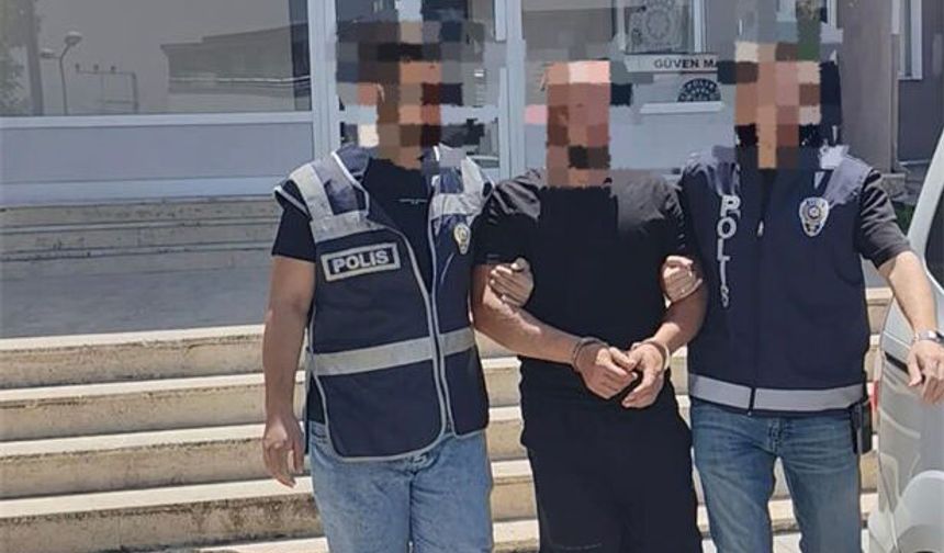 Evden kombi ve kamyonlardan akü çalan şahıs yakalandı