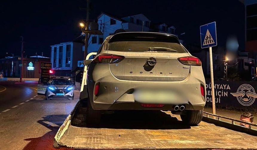 Korsan taşımacılık yapan araç sürücüsüne 100 bin TL para cezası kesildi