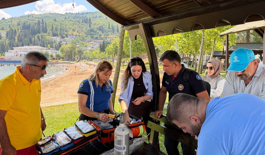 Mavi Bayraklı plajlar, denetimden başarıyla geçti