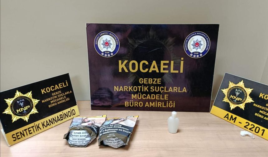 Kocaeli genelinde narkotik suçlusu 8 kişi yakalandı