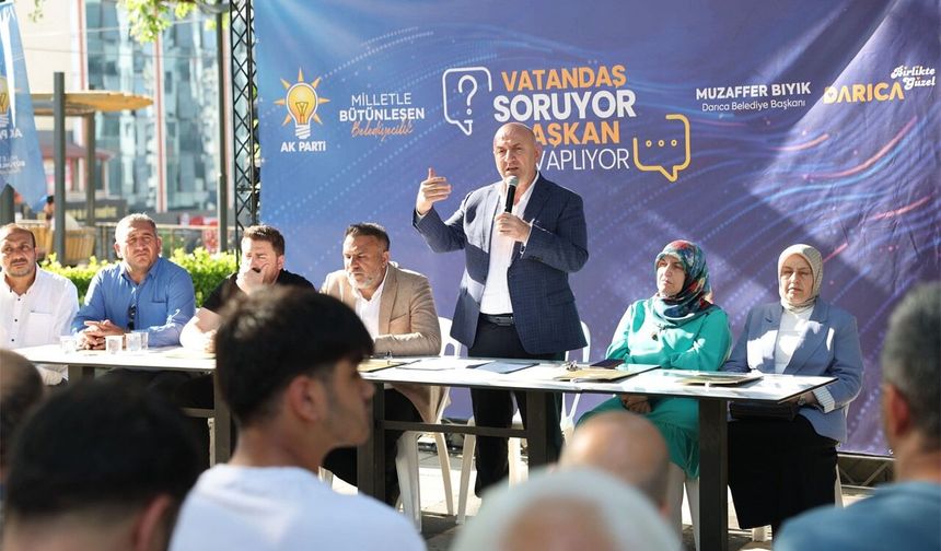 Vatandaşlar sordu Başkan Bıyık cevapladı