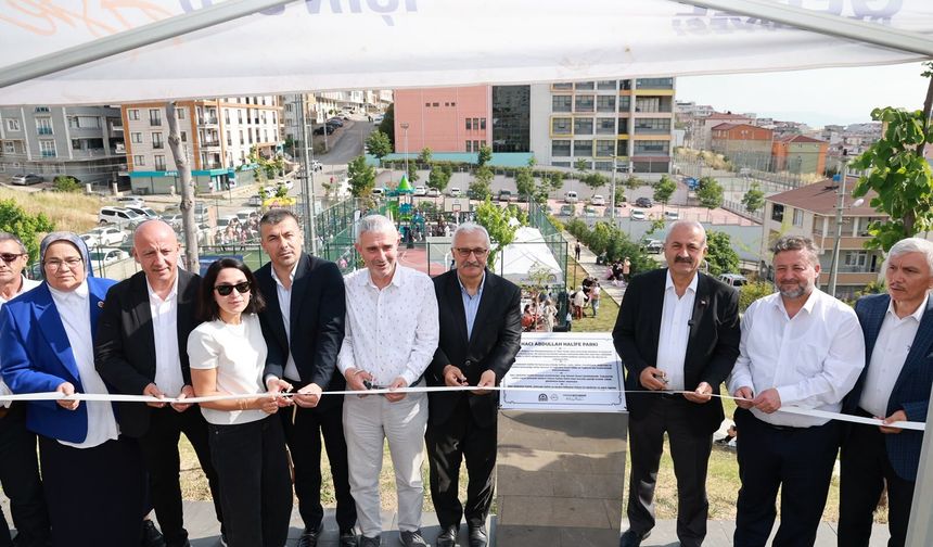 Atölyem Parkta etkinliği Hacı Abdullah Halife Parkı’nda gerçekleştirildi