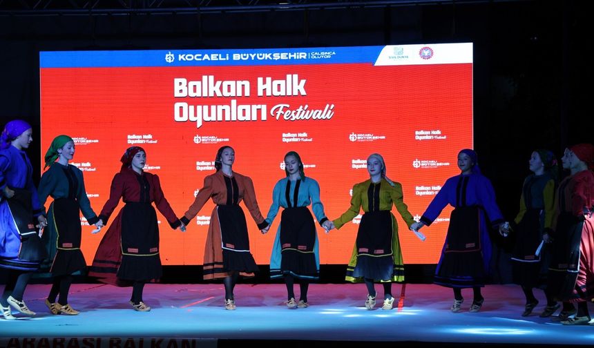 Balkan ezgileri Kocaeli’de buluştu