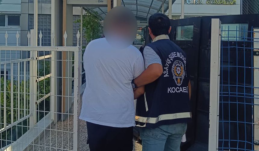 Bina içinden hırsızlık suçundan aranan şahıs Çayırova’da yakalandı