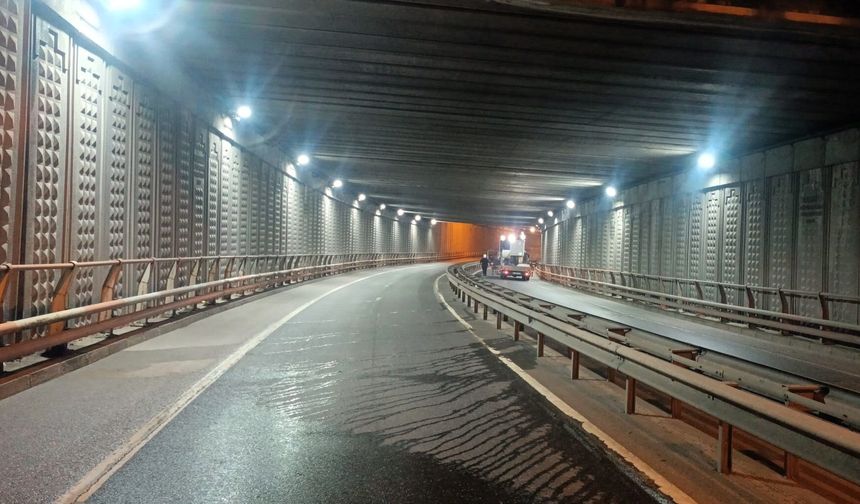 Gebze Eskihisar Feribot Yolu Alt Geçidi ışıl ışıl oldu