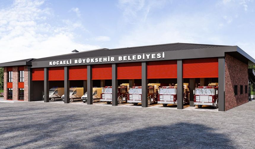 Gebze İtfaiye Hizmet Binası bölgeye güç katacak