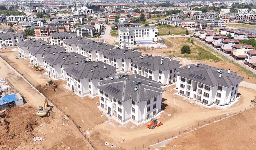 Kartepe Evleri’nde teslim için geri sayım başladı