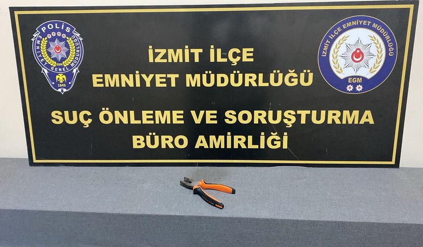 Otobüs şoförüne pense ile saldıran şahıs yakalandı