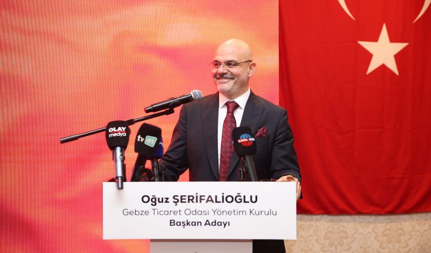 Şerifalioğlu, Gebze Ticaret Odası Vakfı Üniversitesi-Myo projesini açıkladı