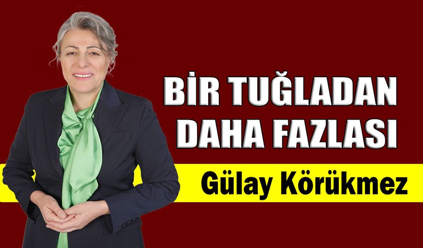 Bir tuğladan daha fazlası