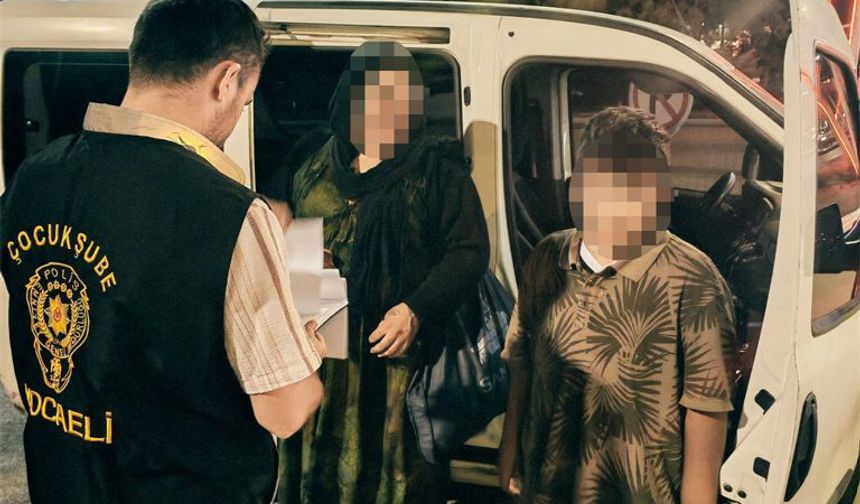 Dilencilik yapan 22 çocuk ailelerine teslim edildi