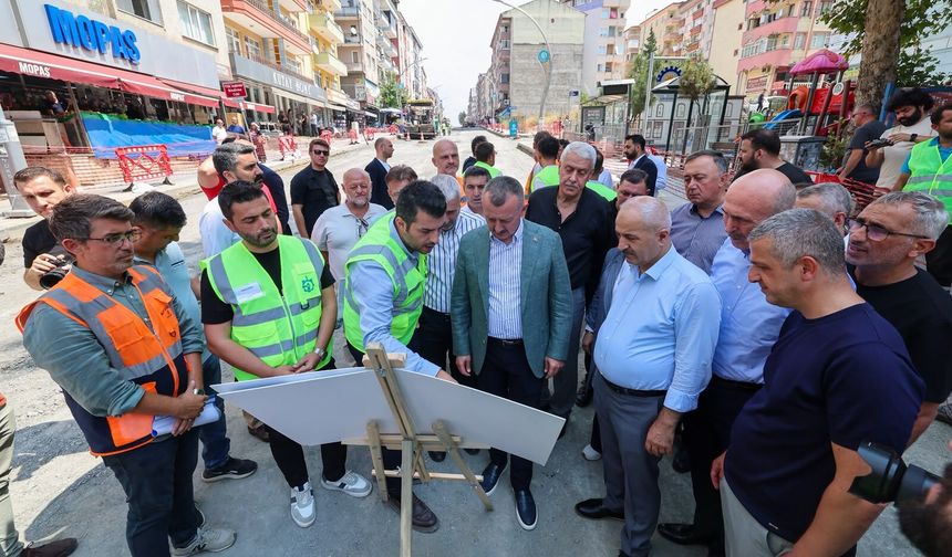 Büyükakın, Gebze’de yatırımları inceledi