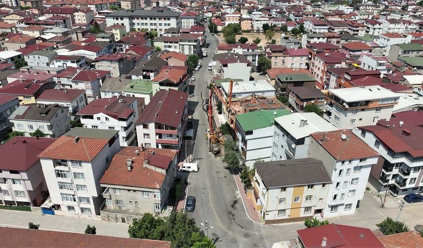 Darıca Mevlana Caddesi yeni yüzüne kavuştu