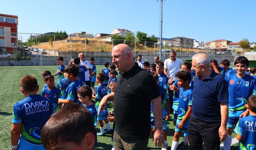 Darıca’da Spor Şehri vizyonu yatırımlarla güçleniyor
