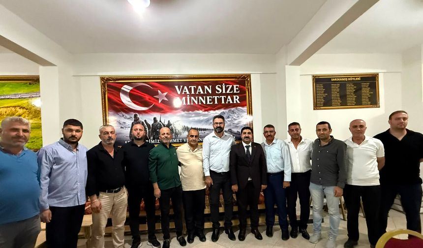 Enver Yıldırım’dan, Kars Sarıkamışlılar Derneği’ne ziyaret